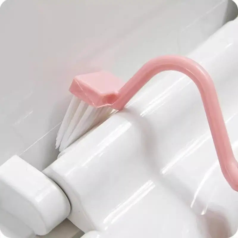 3-Piece Curved Long Handle Toilet Brush – Deep Cleaning Set