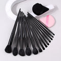 Nixie 15pc Makeup Brush Set – Foundation, Powder & Eyeshadow