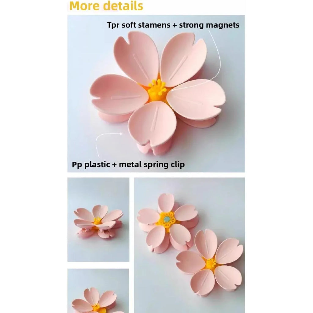 Sakura Magnetic Fridge Clip – Flower Food Bag Sealer Magnet