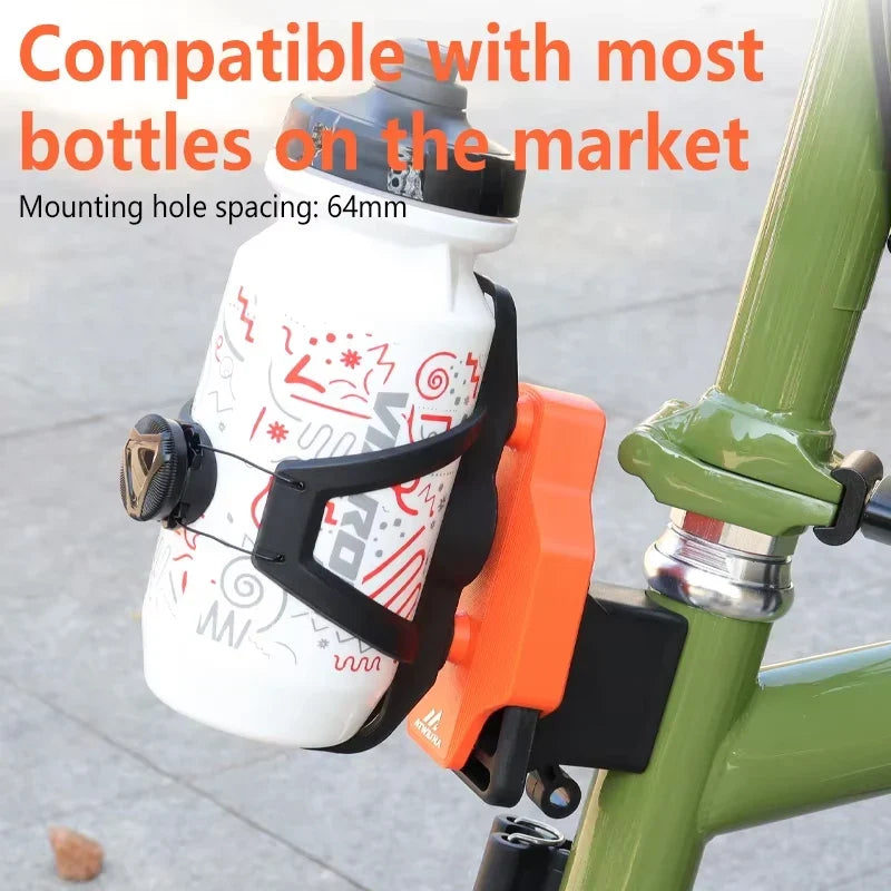 Pig-Nose Bike Water Bottle Cage Adapter for Folding Bikes