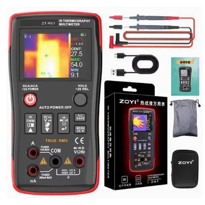 2-in-1 Thermal Imaging Camera & Multimeter H8WD