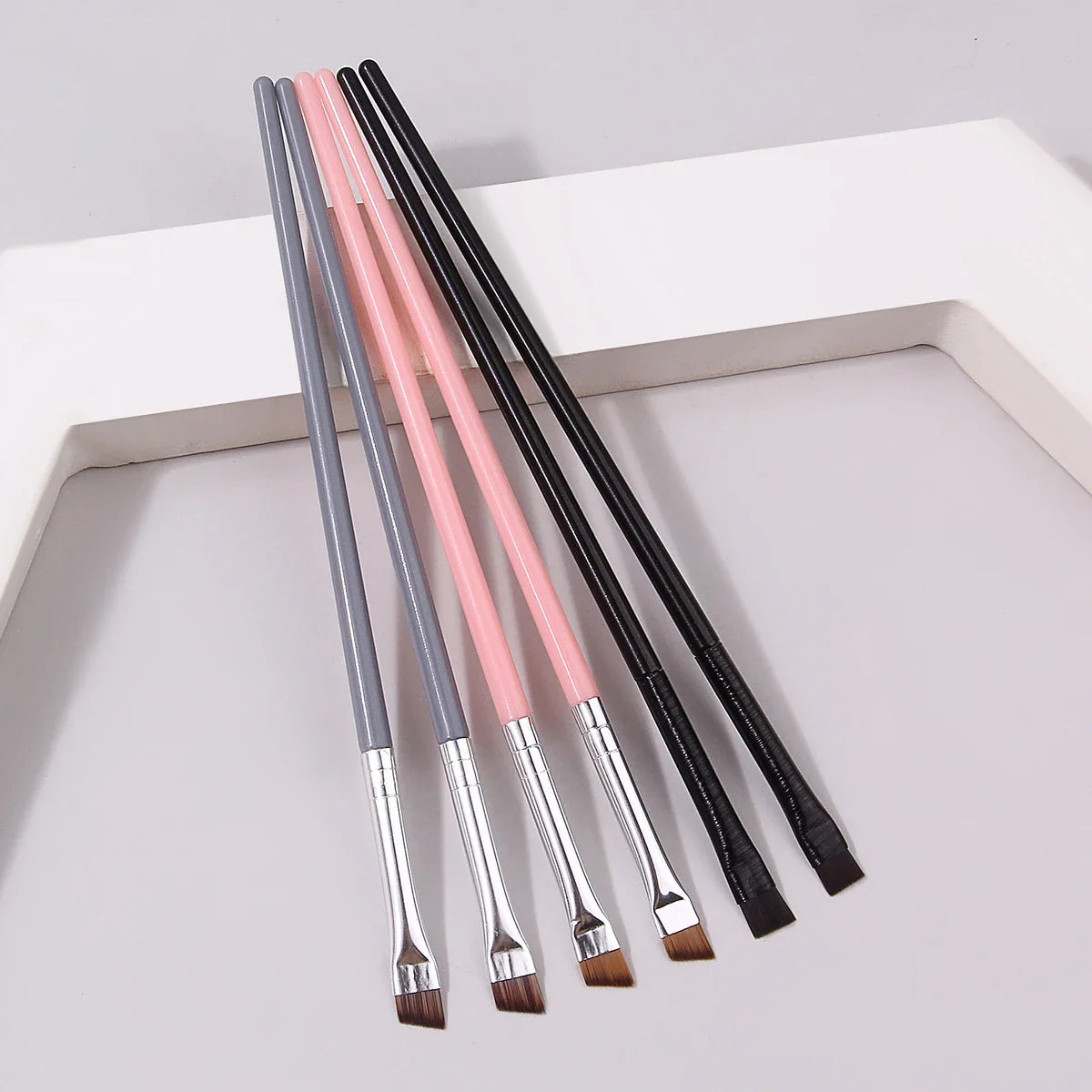 6-Piece Eye Makeup Brush Set – Eyeliner, Eyebrow & Shadow
