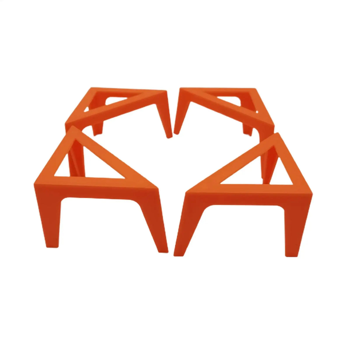 Mini Triangle Canvas Paint Pouring Stands – 4-Pack Risers