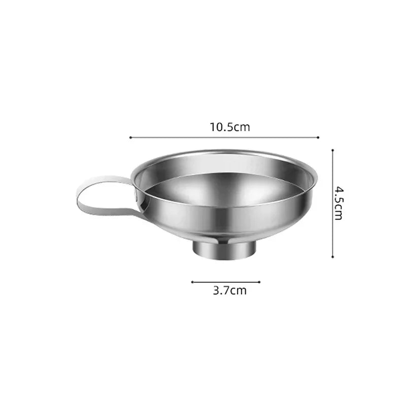 Stainless Steel Wide Mouth Canning Funnel – 2 Sizes
