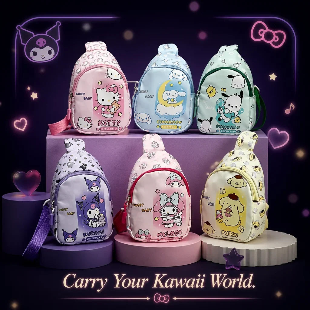 Sanrio Hello Kitty Kawaii Mini Backpack – Cute Gift for Girls