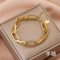 Titanium Steel Bracelet for Women – Hypoallergenic & Fade-Resistant