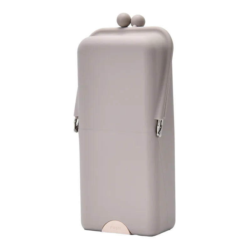 Nixie Silicone Makeup Brush Travel Organizer Bag