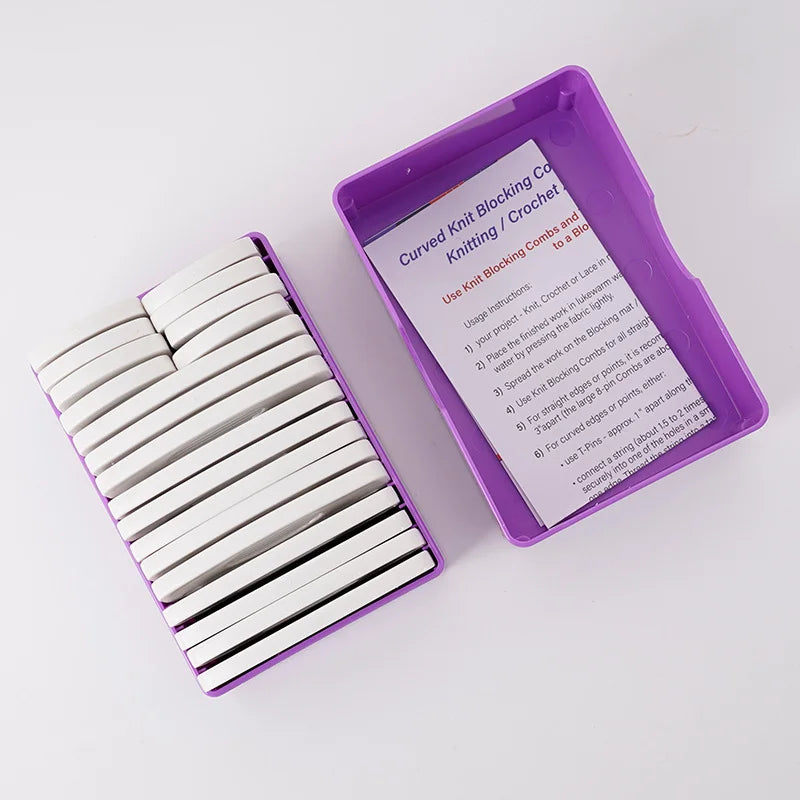 Knit Blockers Blocking Pins & Needles Set – Knitting & Crochet