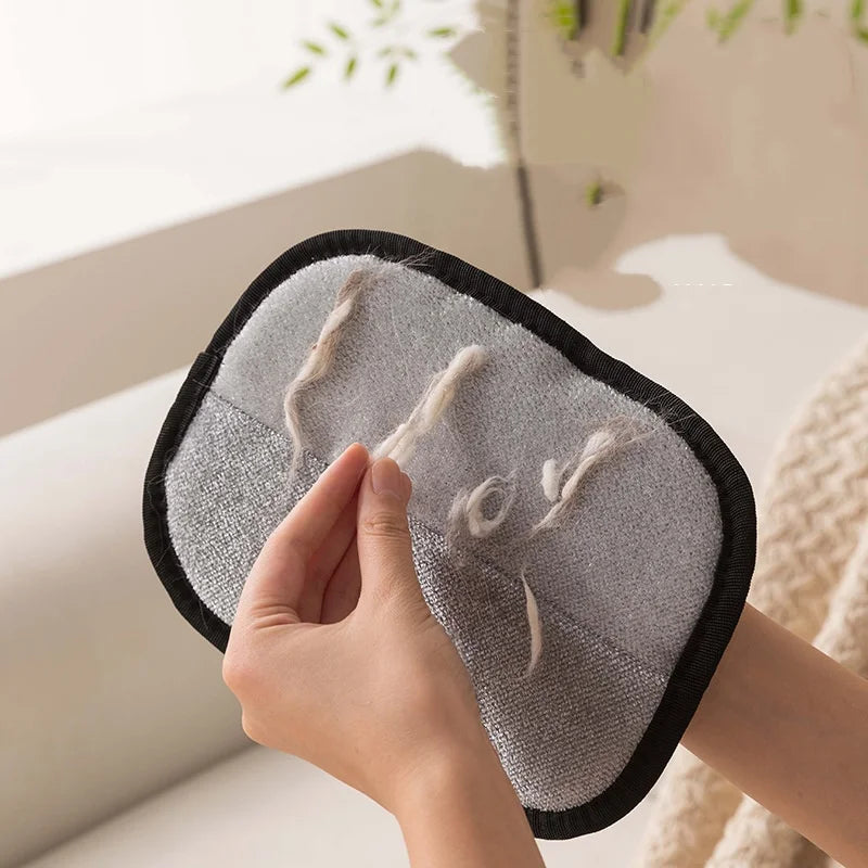 Pet Hair Remover Gloves – Washable Deshedding Mitts for Cats & Dogs