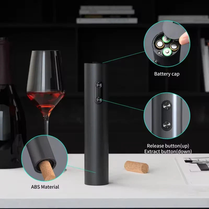 CLITON Electric Wine Opener Set – Automatic Corkscrew Kit