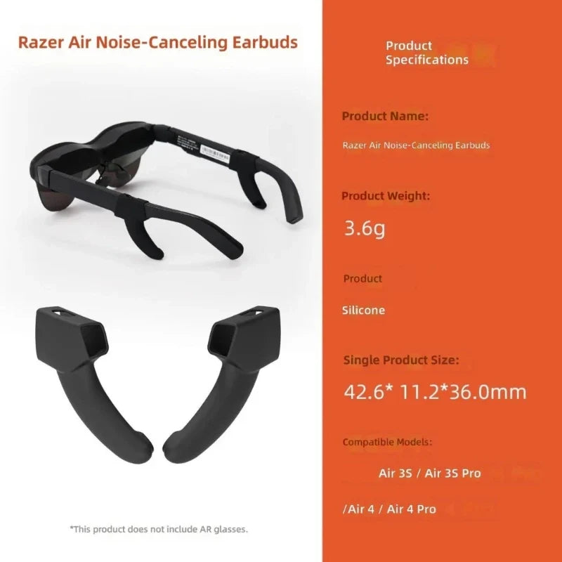 Silicone Sound Guide Ear Covers for Air Glasses | H8WD