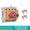 4P DIN-Rail DC Isolator Rotary Switch 32A 1200V – Solar PV