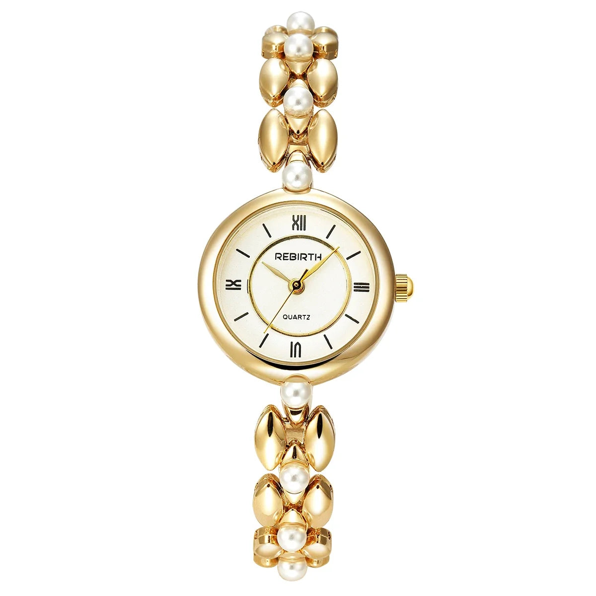 REBIRTH Vintage Quartz Wristwatch – Compact Luxury Design