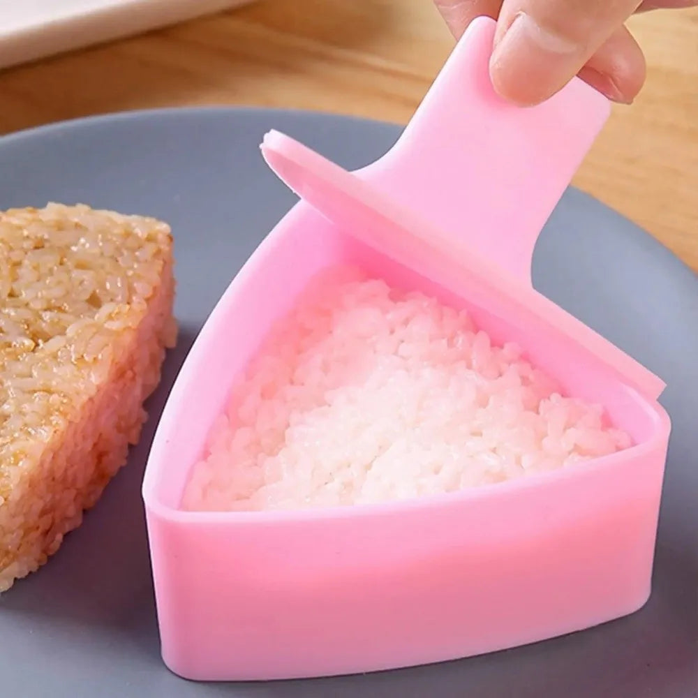 Triangle Onigiri Mold – Non-Stick Rice Ball Sushi Maker Kit