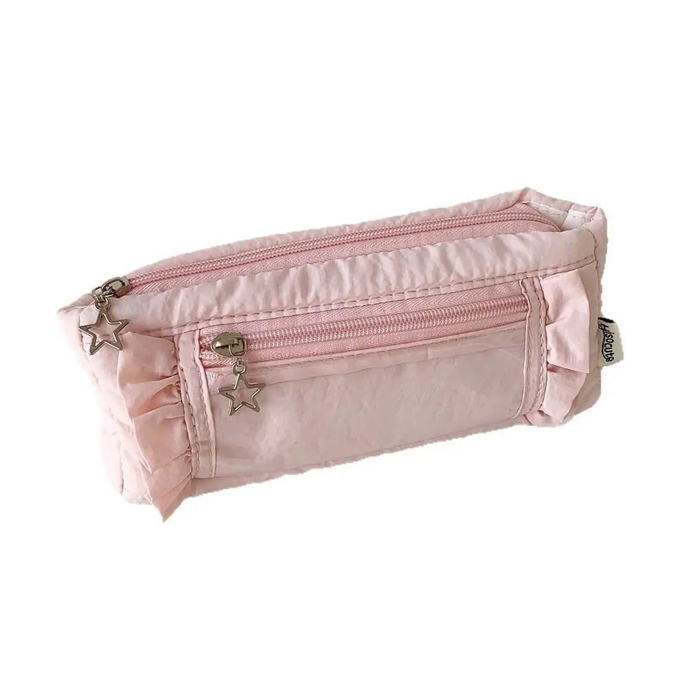 Transparent Window Pencil Case – Large Capacity Pen Bag