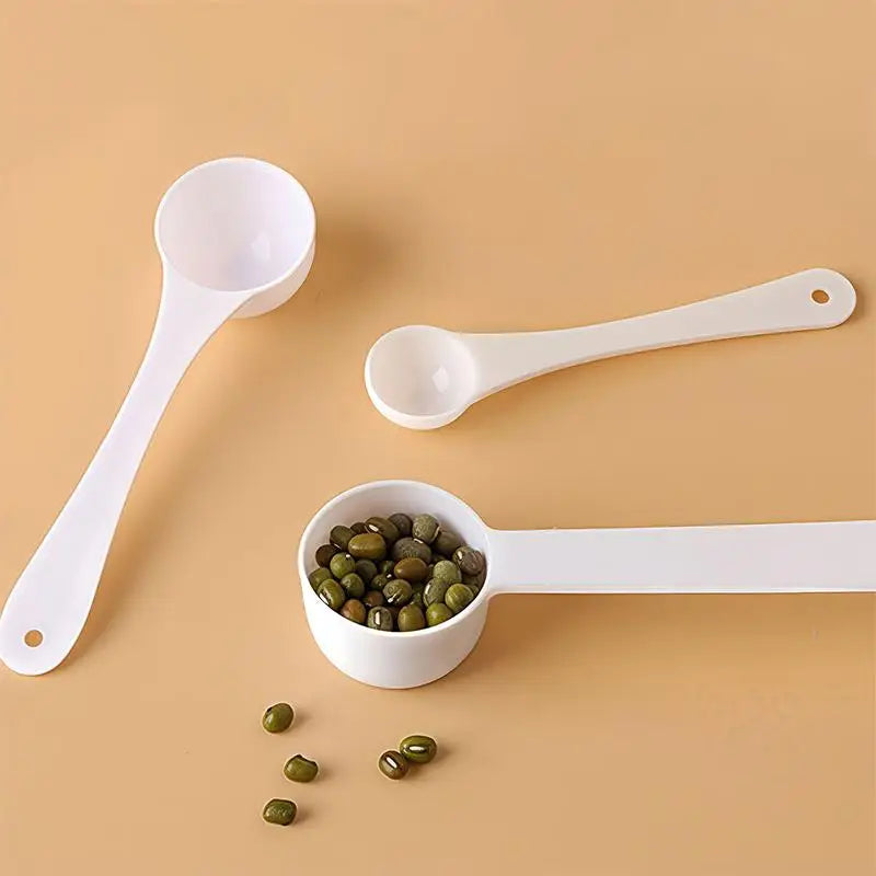 10-Piece Food-Grade Plastic Measuring Spoon Set | Kitchen Scoops
