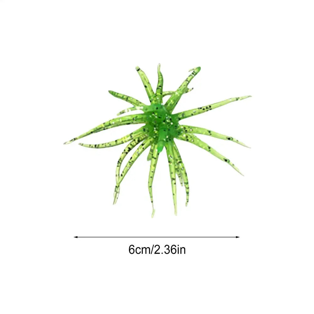 Sea Urchin Soft Silicone Fishing Lure 2 Pack – Bass & Saltwater