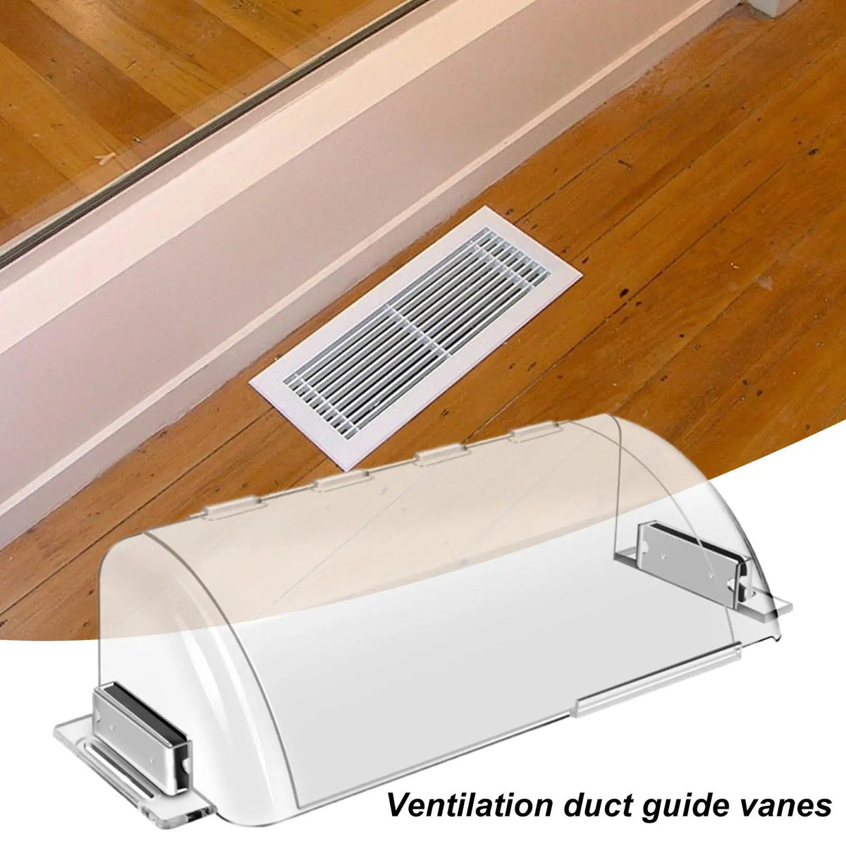 Magnetic Air Vent Deflector – Adjustable PC Ceiling Vent Cover