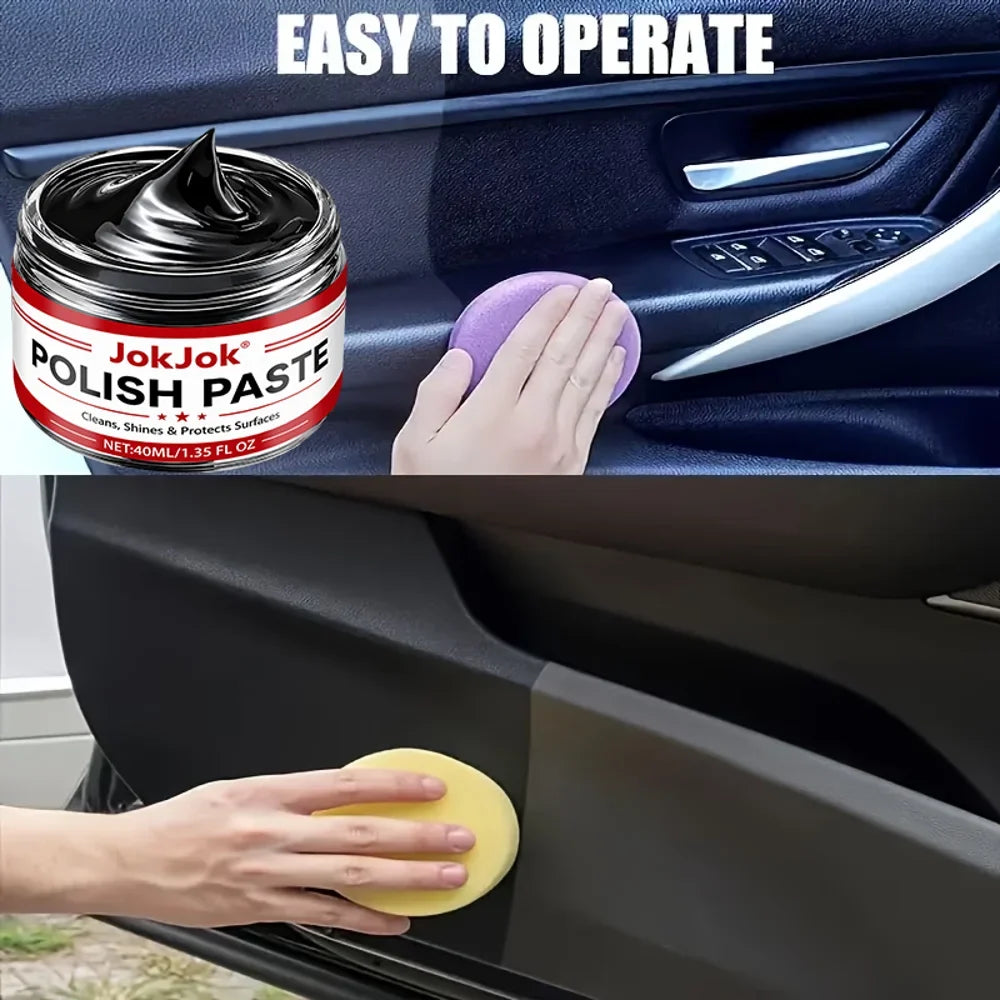 Car Scratch Repair Paste – Plastic & Leather Polishing Wax