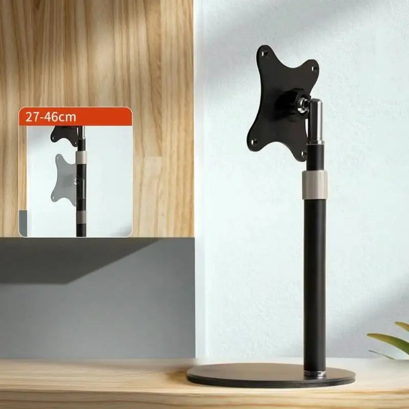 Small Monitor Stand VESA 75x75 | Metal Base for 7–18.5" Screens