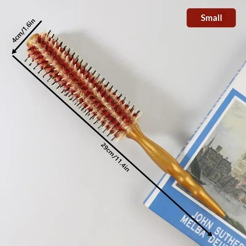 Round Curling Brush Comb for Medium to Long Hair | Nixie
