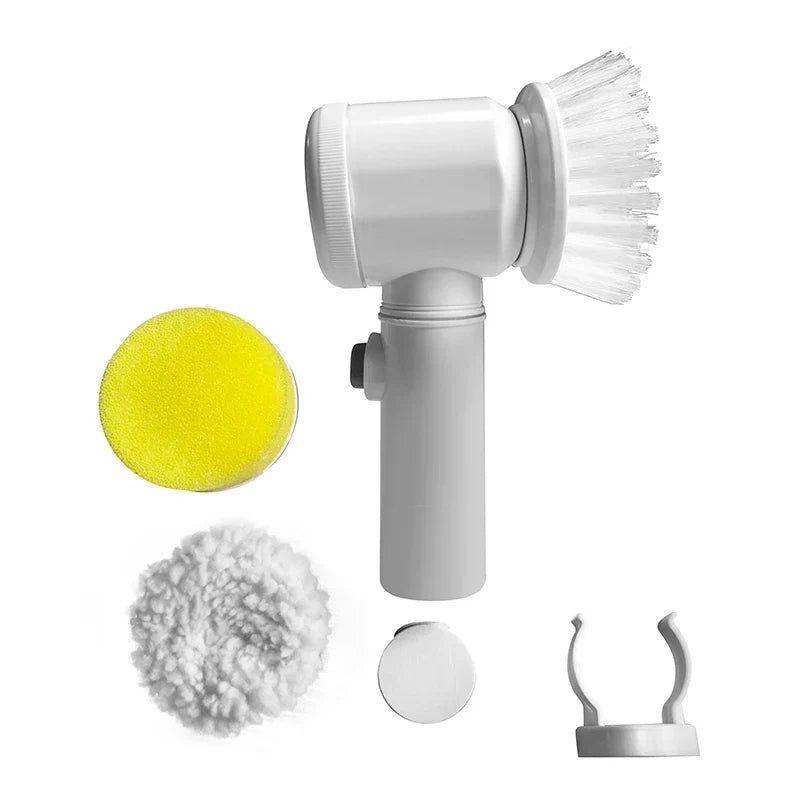 Cordless Electric Spin Scrub Brush – Kitchen & Bathroom