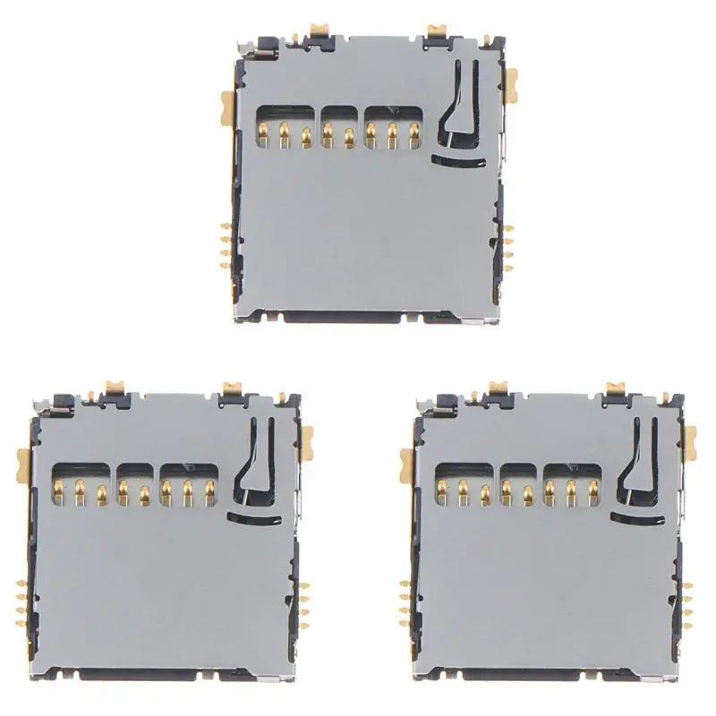 SCHA5B0200 Micro SIM Card Connector Gold Contacts – 1/3/5 Pcs