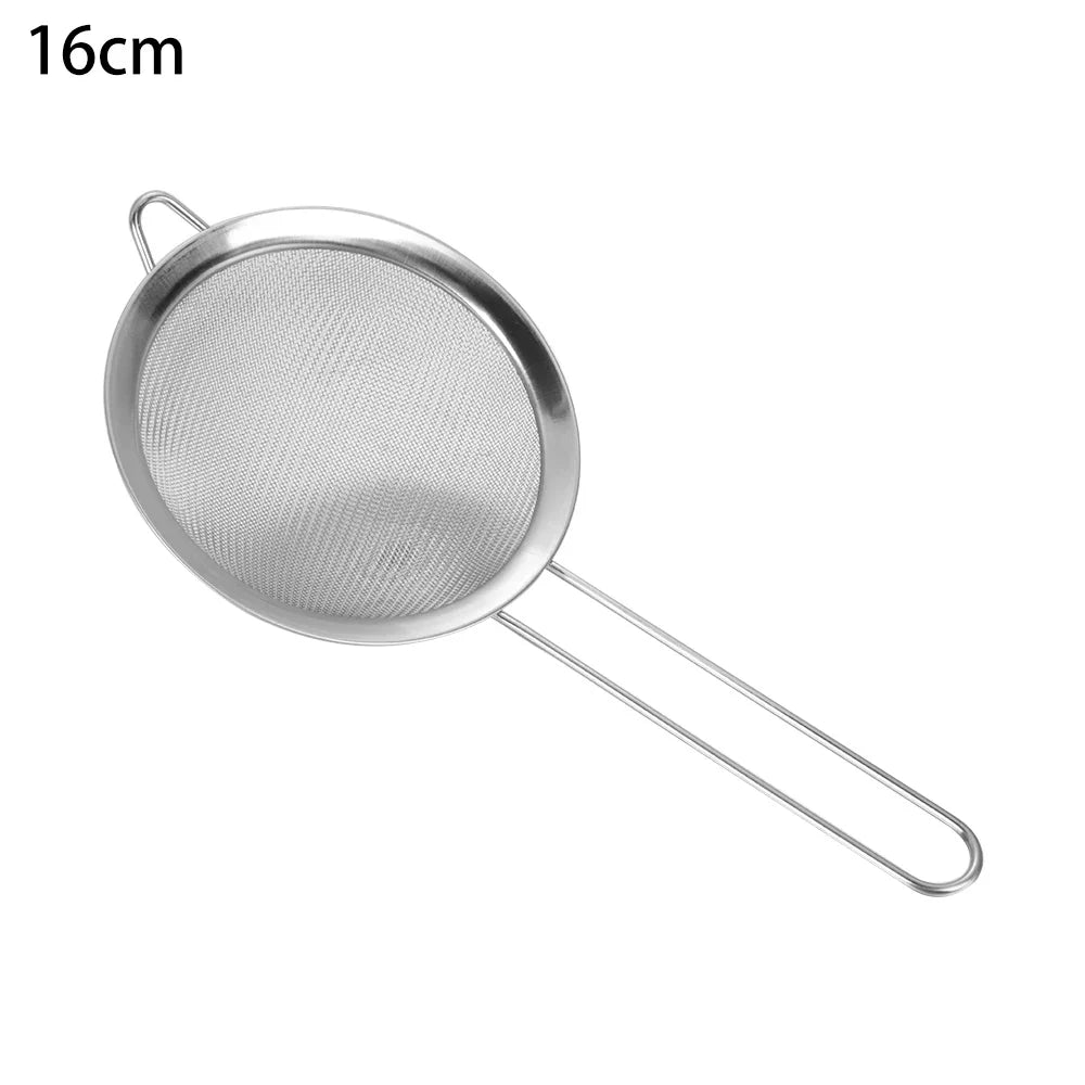 Stainless Steel Mesh Sieve Strainer Colander 7–22cm