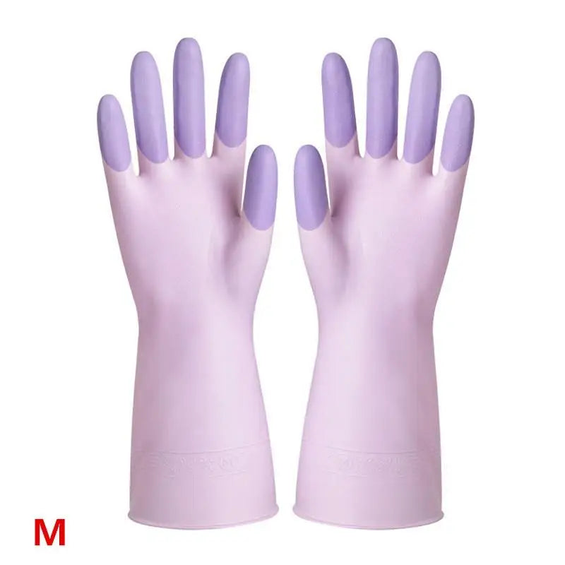 Silicone Dishwashing Gloves – Anti-Slip, Long & Reusable