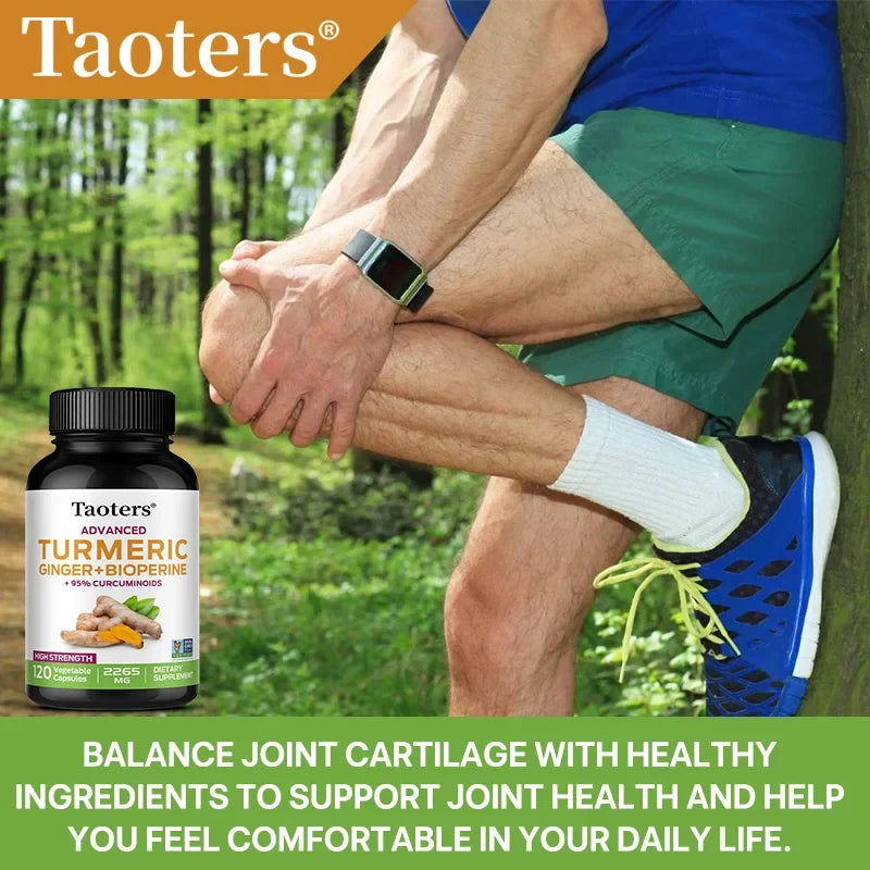 Turmeric Curcumin Capsules 2100mg with BioPerine – High Absorption