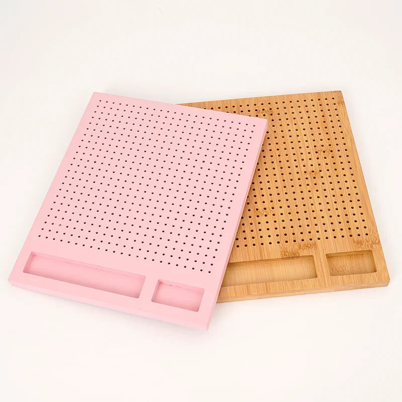Crochet Blocking Board with Stainless Steel Pins – Wood Mat