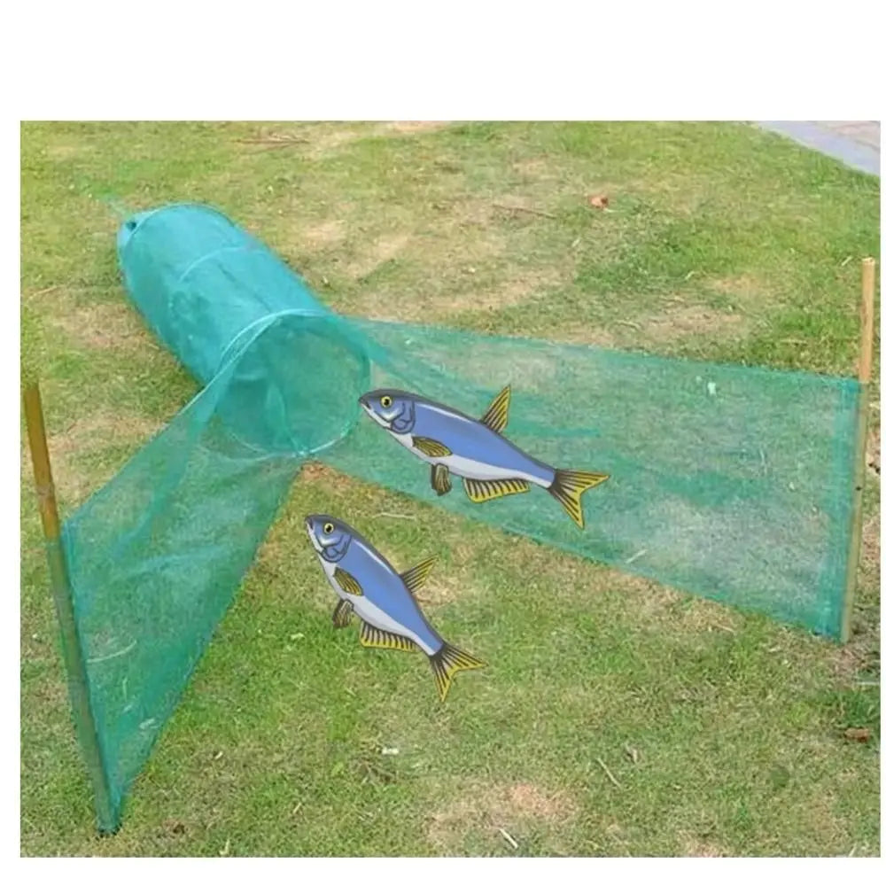 Foldable Fishing Trap Net Cage – 4 Sizes, Shrimp & Minnow