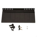 Matte Black Painting Tray Attachment | Easel Art Supply Shelf
