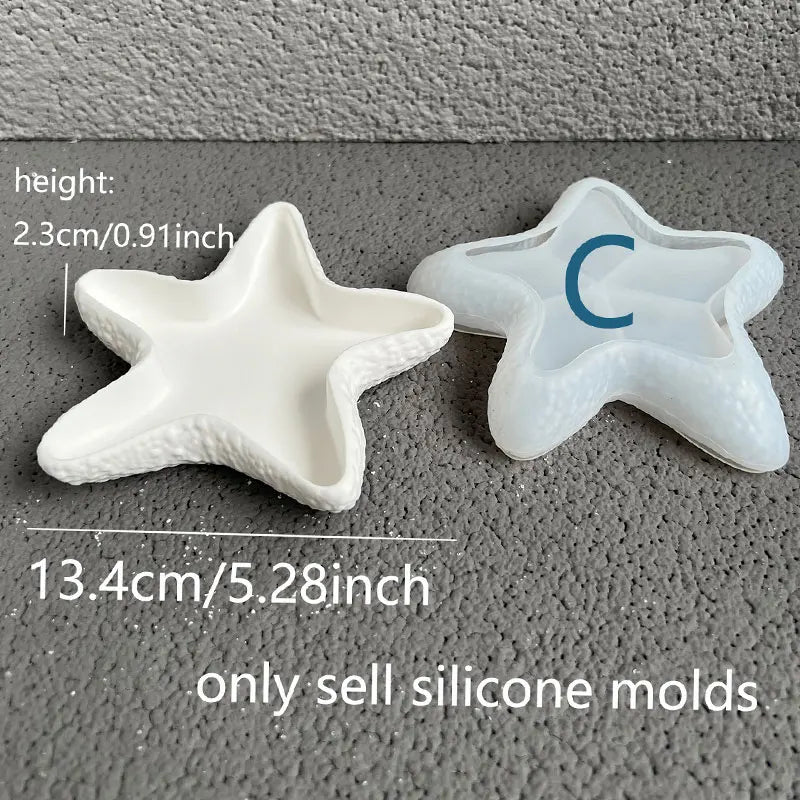 Shell Conch Jewelry Tray Silicone Mold – DIY Resin Casting
