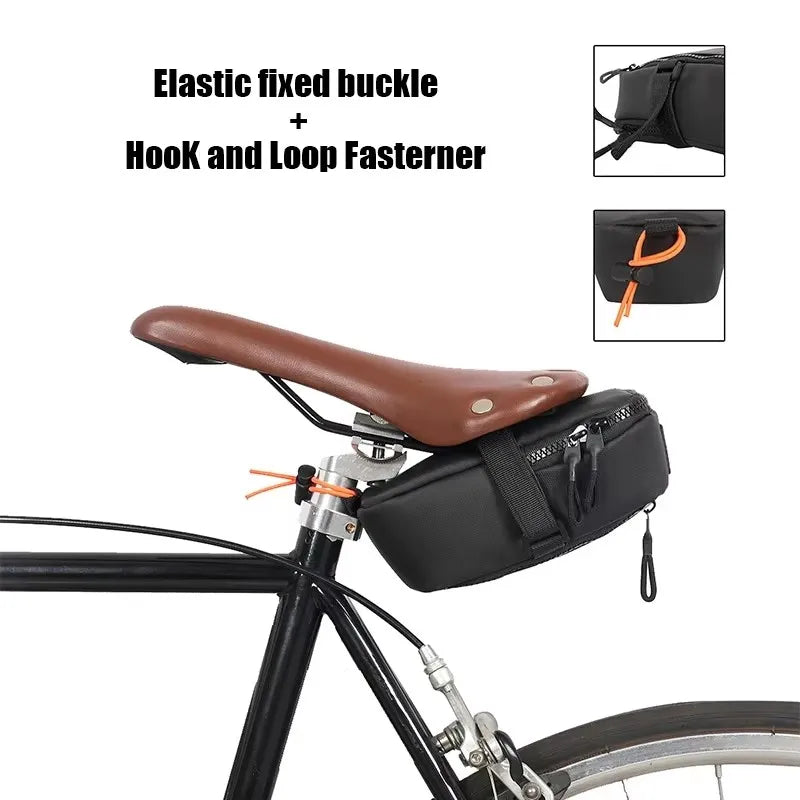 Ultralight Waterproof Bike Saddle Bag – MTB Seat Storage Pouch
