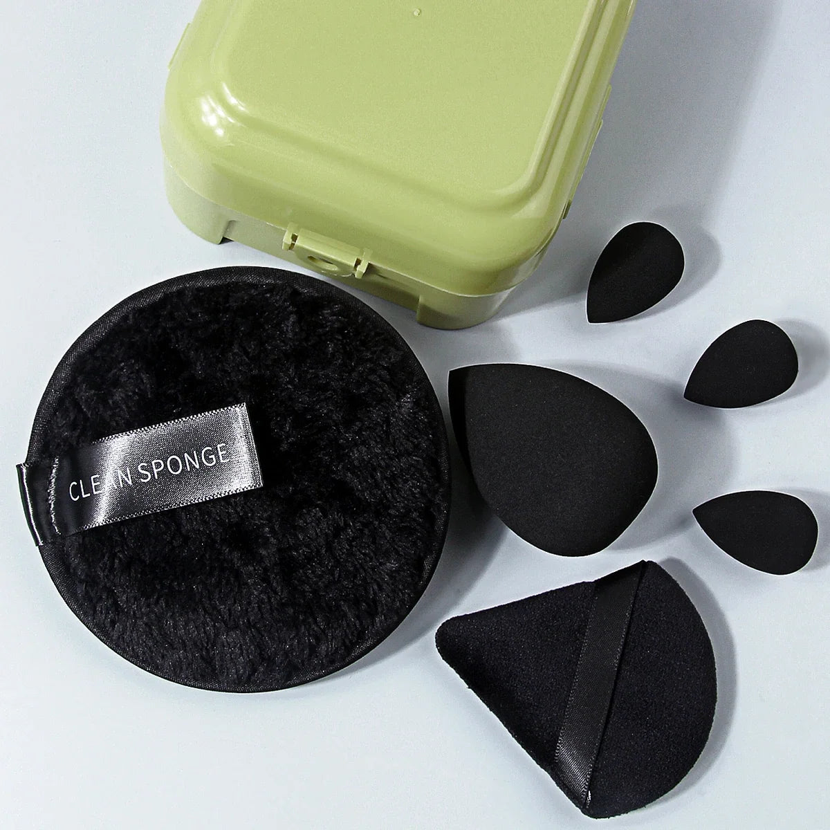 7-Piece Makeup Sponge Set with Storage Box | Multiple Styles