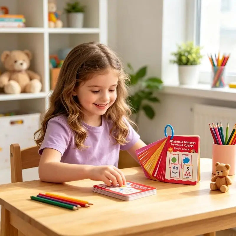 Spanish Flash Cards for Kids Ages 3–6 | 78 Words, 40 Cards