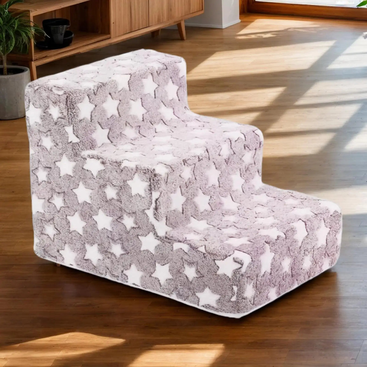 Washable Non-Slip Dog Stairs – Pet Steps for Sofa & Bed