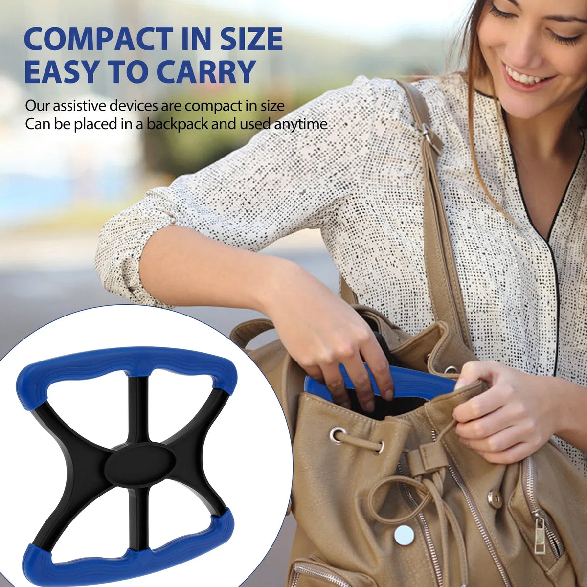 Portable Stand Assist Aid – Non-Slip Handles for Seniors