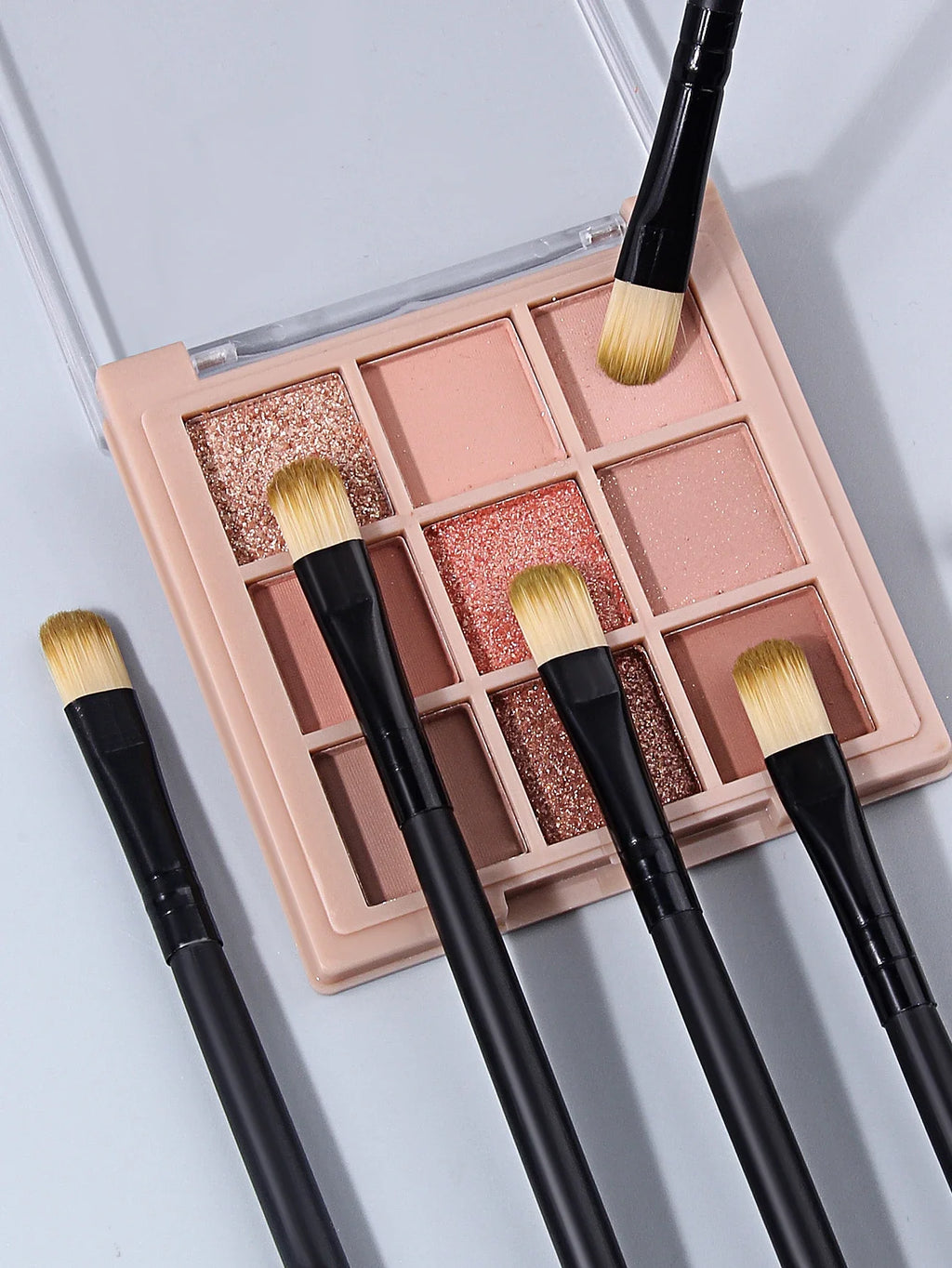 10-Piece Eye Makeup Brush Set – Eyeshadow, Liner & Brow