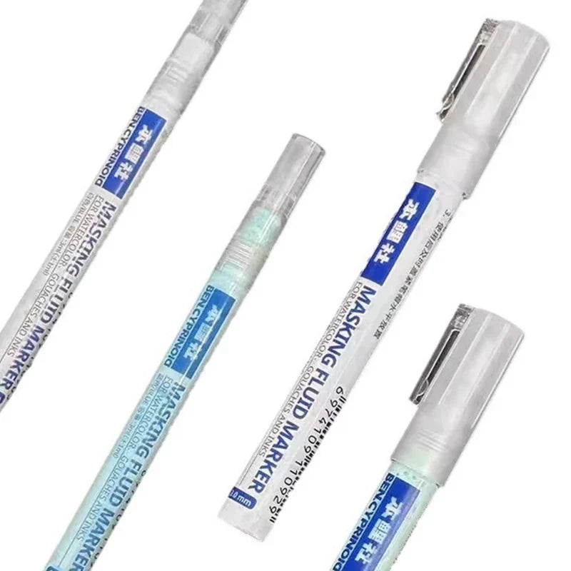 ZHUTING Masking Fluid Marker Pen 0.7mm & 0.3mm | Art Supply