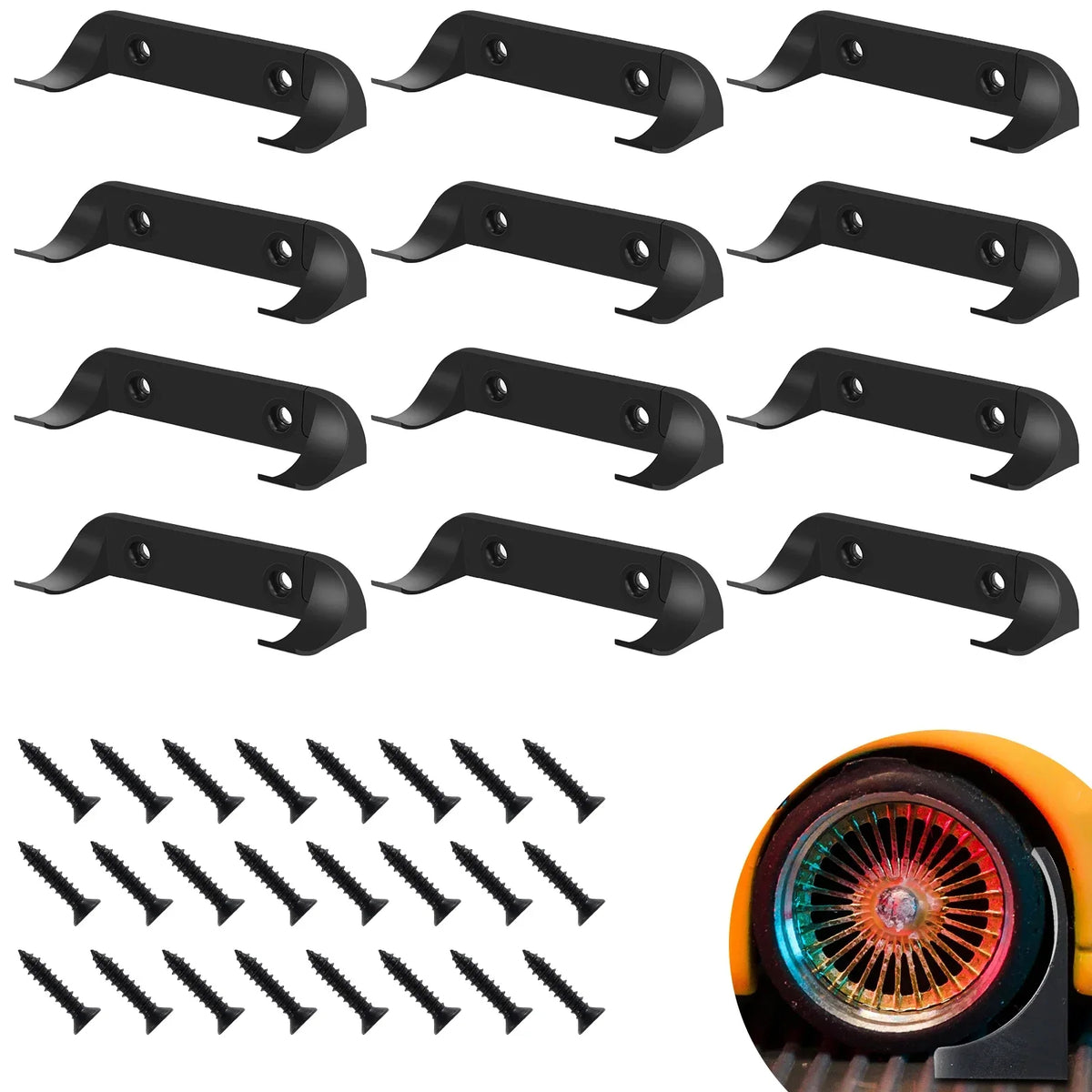 Wall Mount Car Display Rack 12/20Pcs – Lego & Diecast Models
