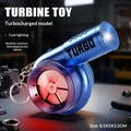 Turbo Keychain LED Light & Sound Spinning Fidget Toy | Car Gift