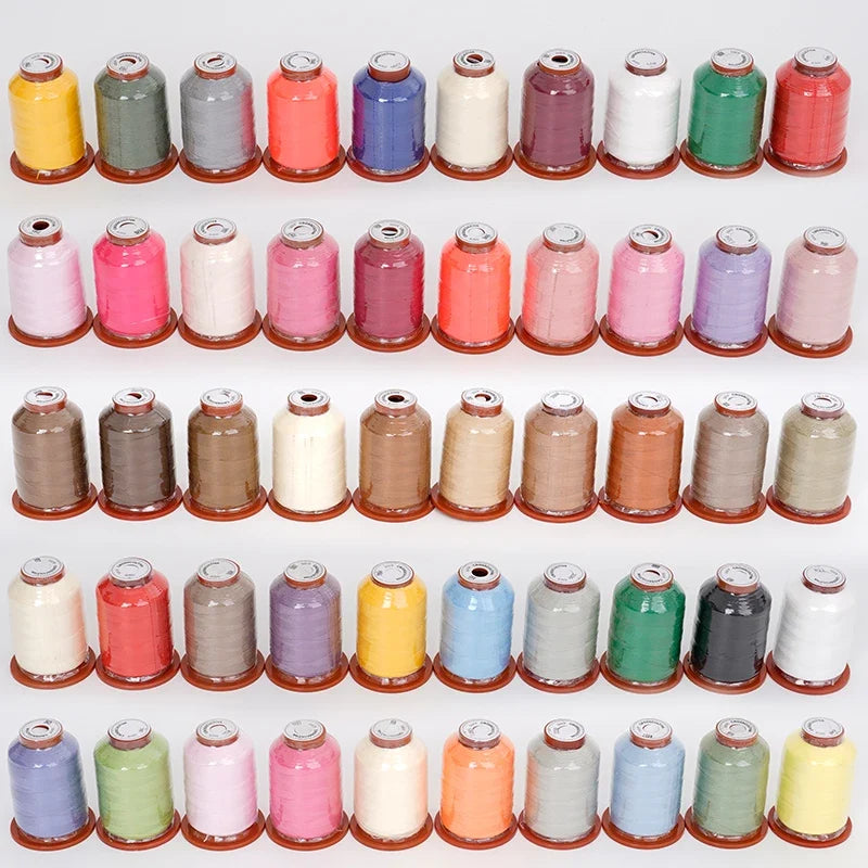 402 Sewing Thread 500 Yards – 10-Color Polyester Spools Kit