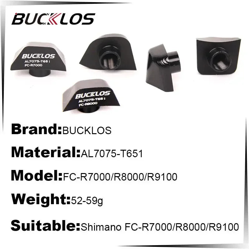 BUCKLOS 7075AL Chainring Bolts – Shimano R7000 R8000 R9100