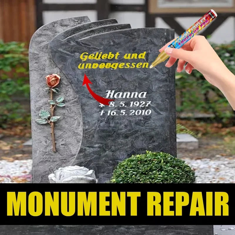 Tombstone Touch-Up Pen – Restore Faded Monument Inscriptions