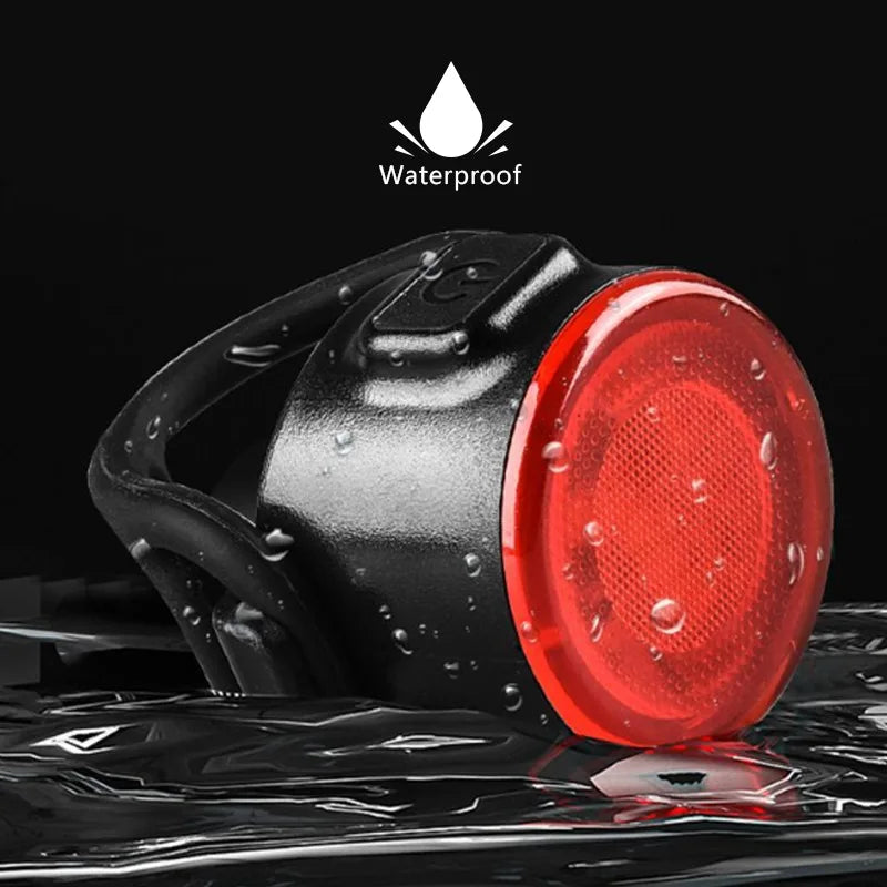 BUCKLOS USB Rechargeable LED Bike Light – Front & Rear Lamp