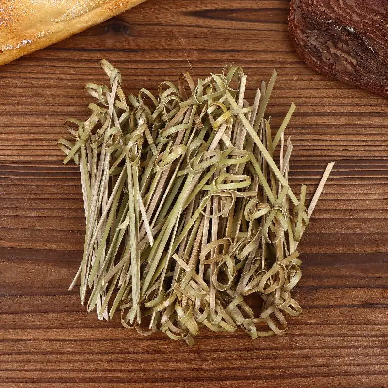 Bamboo Knot Skewers 100/200-Pack – BBQ & Cocktail Picks