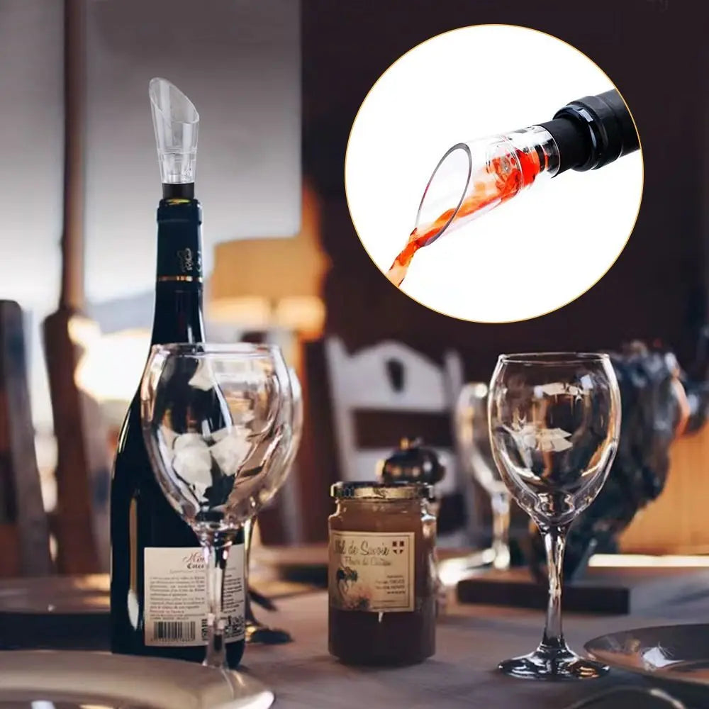 Wine Aerator Pourer Spout – Instant Aeration for Red Wine