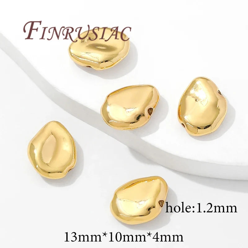 Baroque 18K Gold Plated Spacer Beads | DIY Jewelry Making